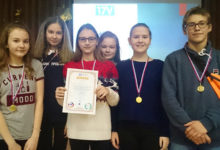 Синяя роза - победитель интеллектуального фестиваля Московская осень-2018 в младшей группе